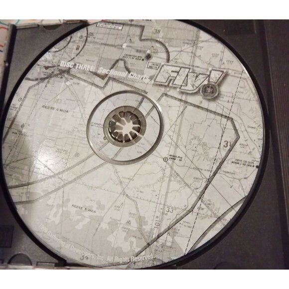 Fly PC Game 3 Disc Set Terminal Reality Flight Simulation Aviation CD 1999 - Picture 3 of 6